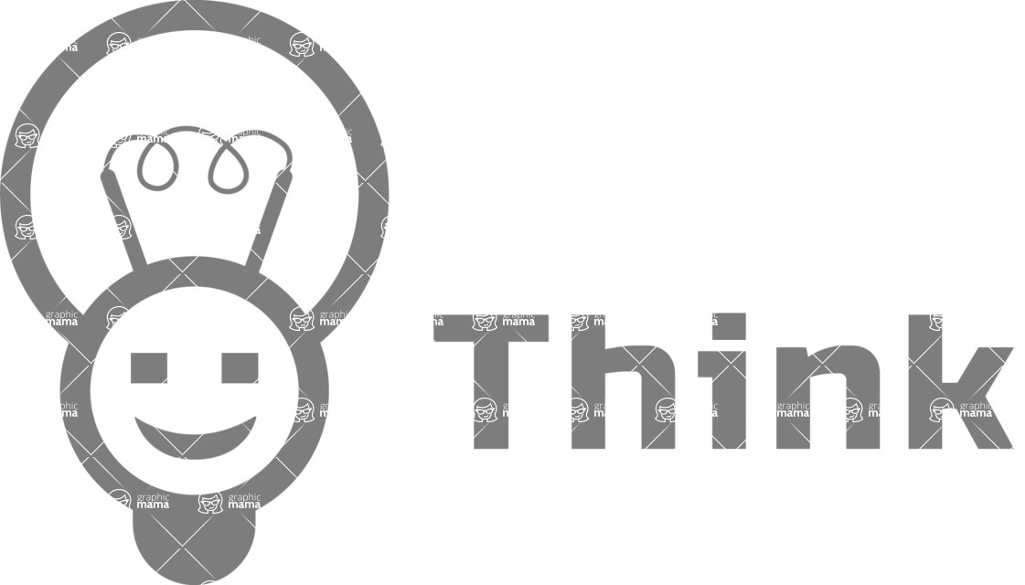 Business Logo Templates - vector graphics in a pack from GraphicMama - Creative Light Bulb Logo Design Template